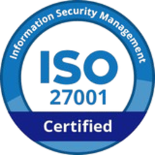 ISO 27001 badge
